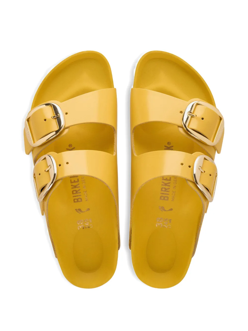 Birkenstock Arizona Big Buckle sandals Geel