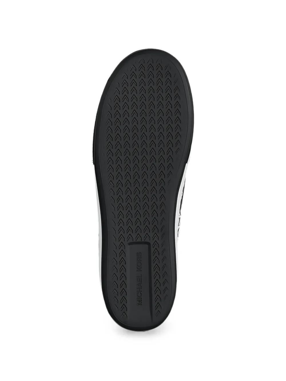 Michael Kors Jude sneakers met monogramprint Zwart