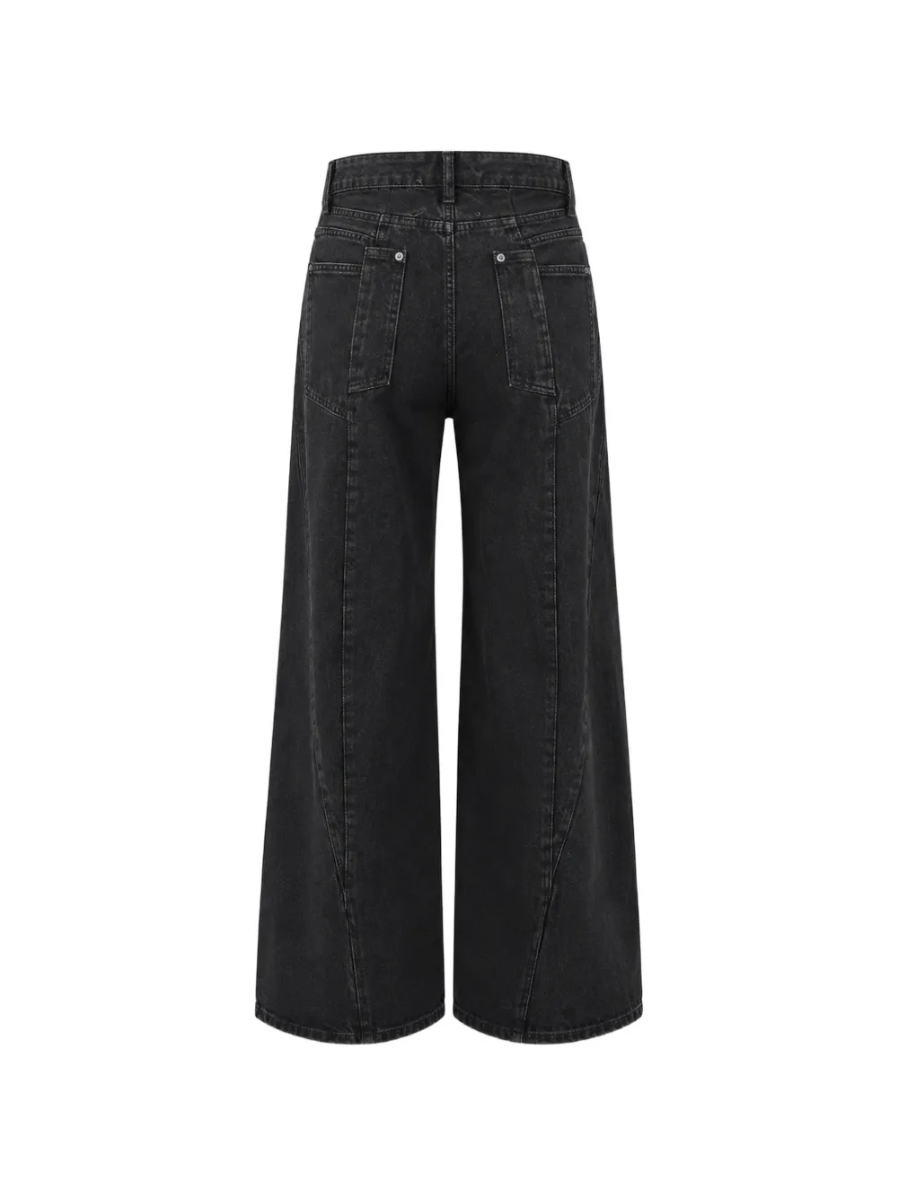 Maison Margiela Jeans met uitgesneden tailleband Grijs