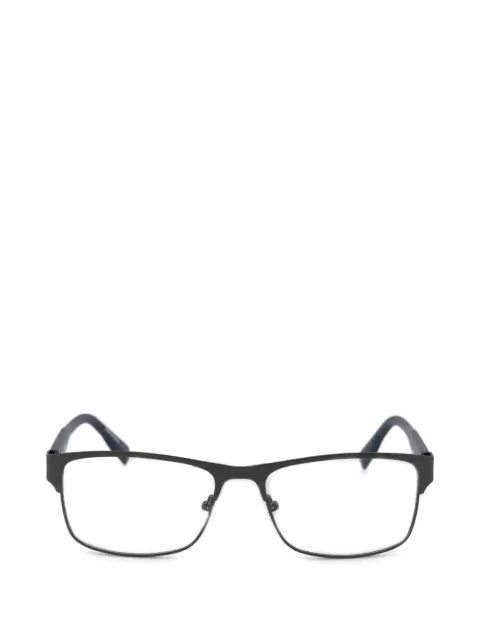 Lacoste matte-finish rectangle-frame glasses