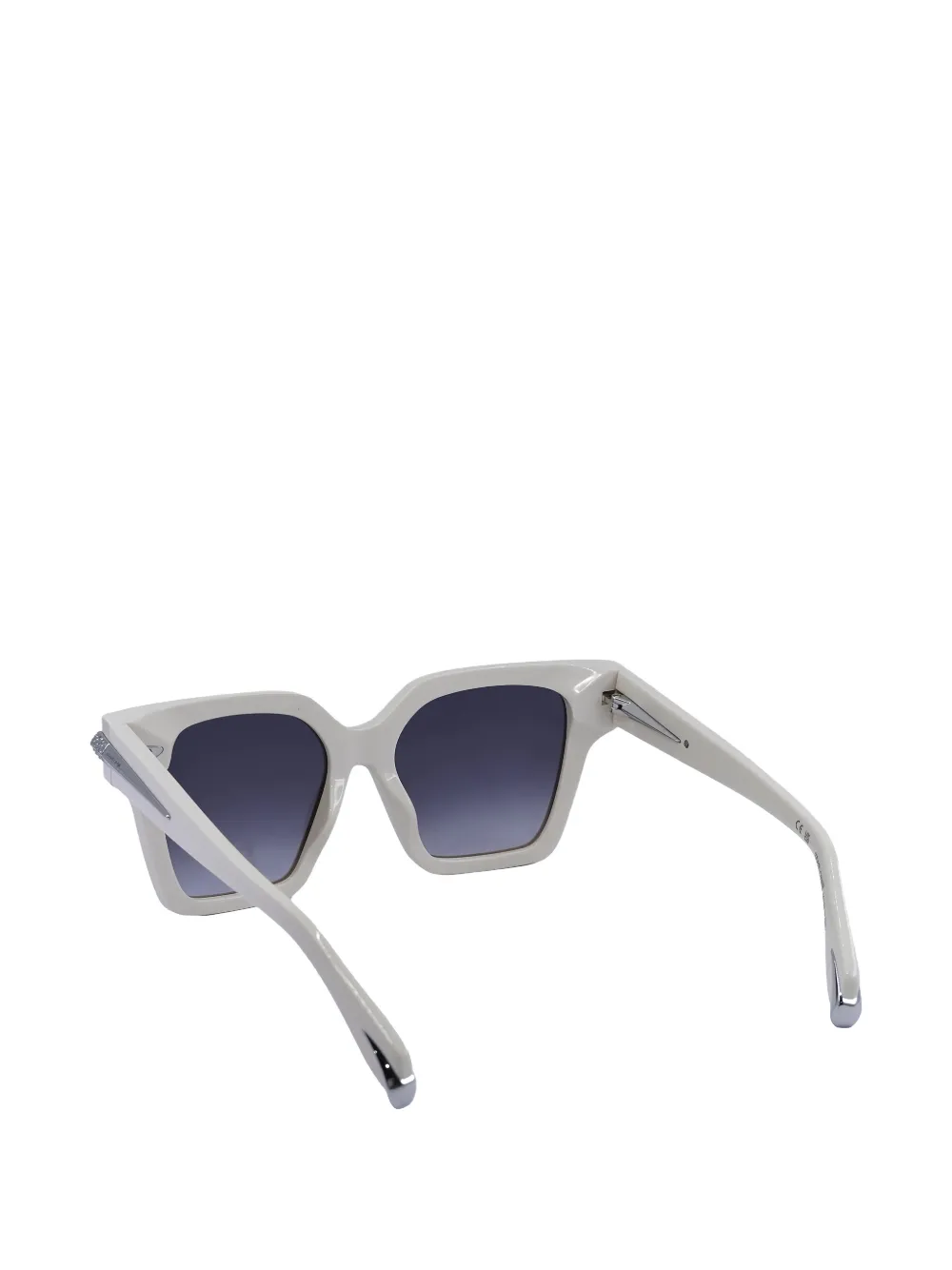 Roberto Cavalli Zonnebril met vierkant montuur Beige
