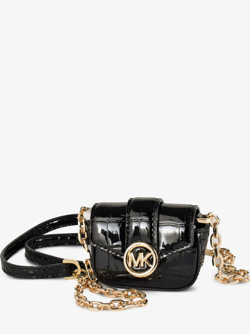 Michael Kors Carmenクロコパターン ショルダーバッグ | ブラック | Image 1