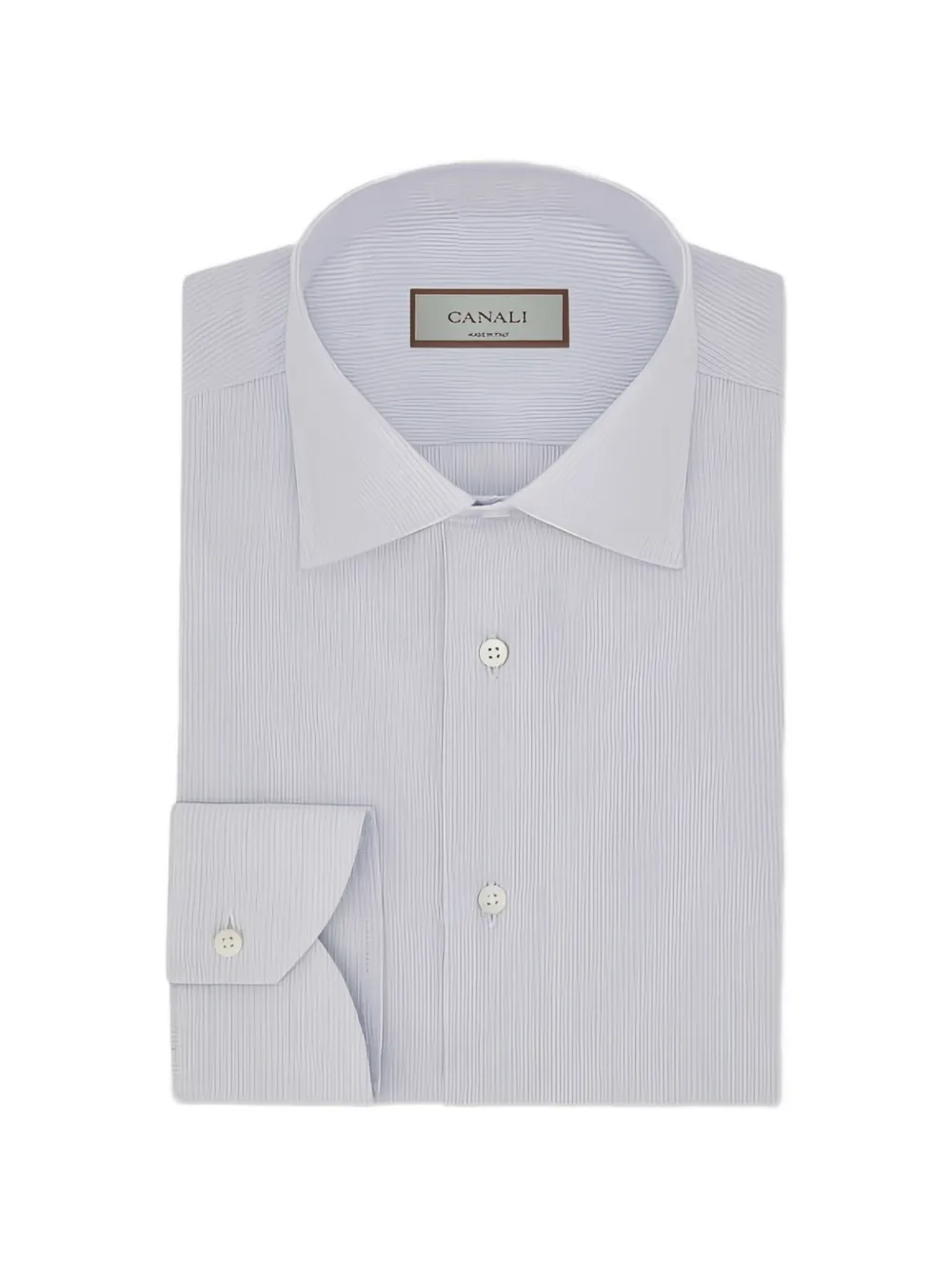 Canali long-sleeve shirt - Blu