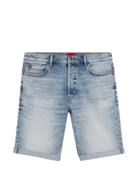 HUGO logo-patch shorts
