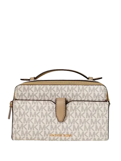 Michael Kors medium logo-pattern crossbody bag