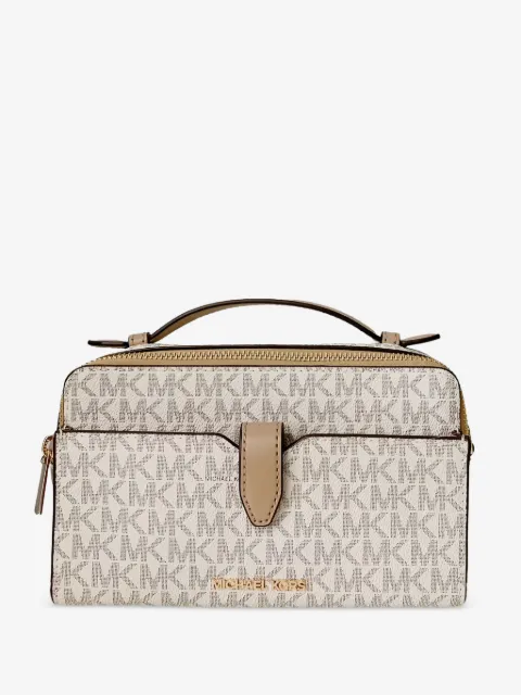 Michael Kors medium logo-pattern crossbody bag