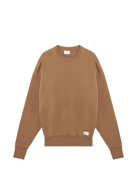 Saint Laurent logo-patch sweatshirt