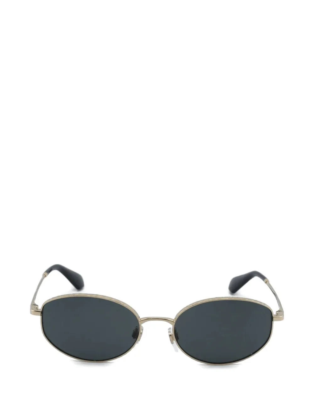 Burberry Eyewear Oval-frame Sunglasses In Green