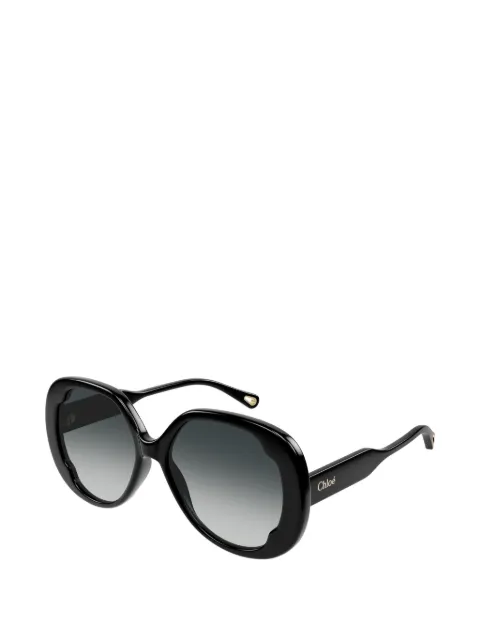 Chloé oval-frame sunglasses