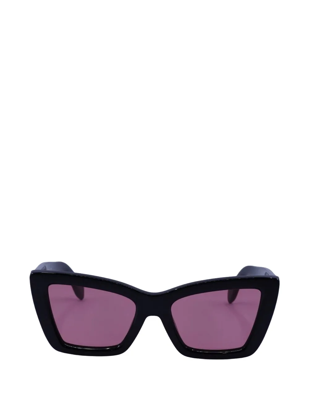 Palm Angels Eyewear Roseville Cat-eye Sunglasses In Black