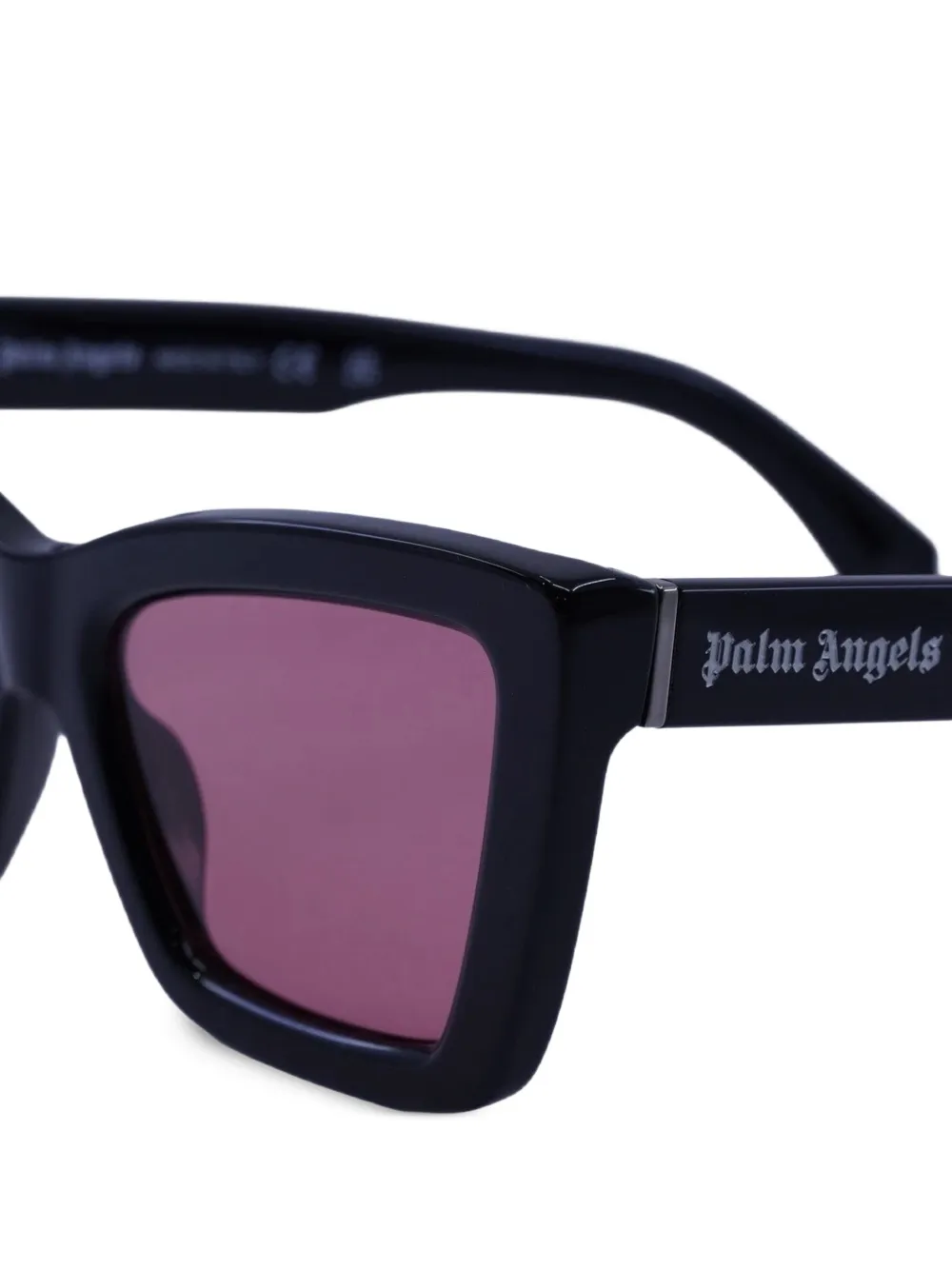 Palm Angels Eyewear Roseville zonnebril met cat-eye montuur Zwart