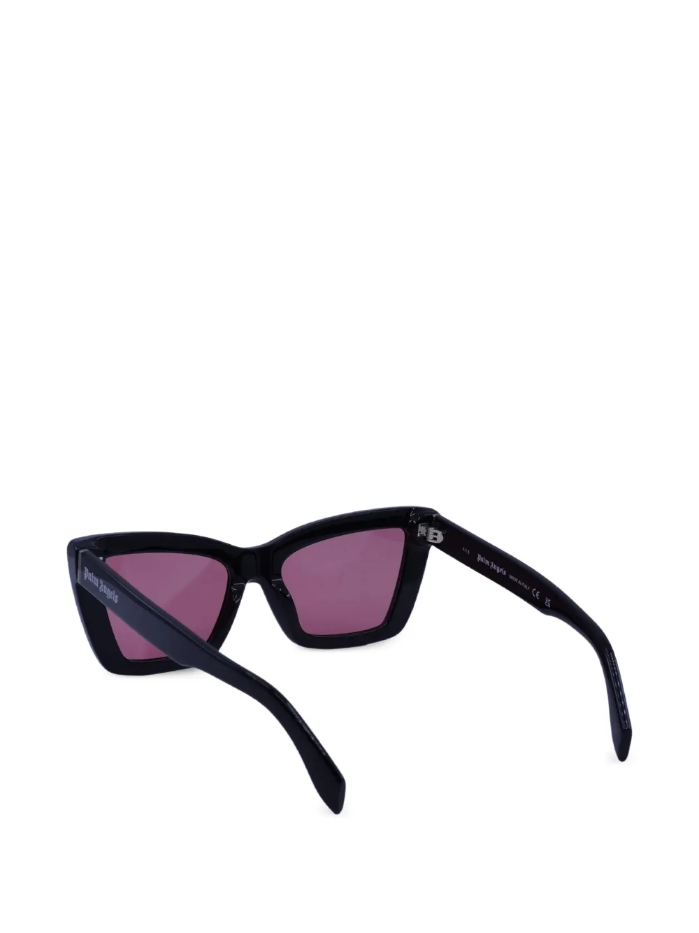 Palm Angels Eyewear Roseville zonnebril met cat-eye montuur Zwart