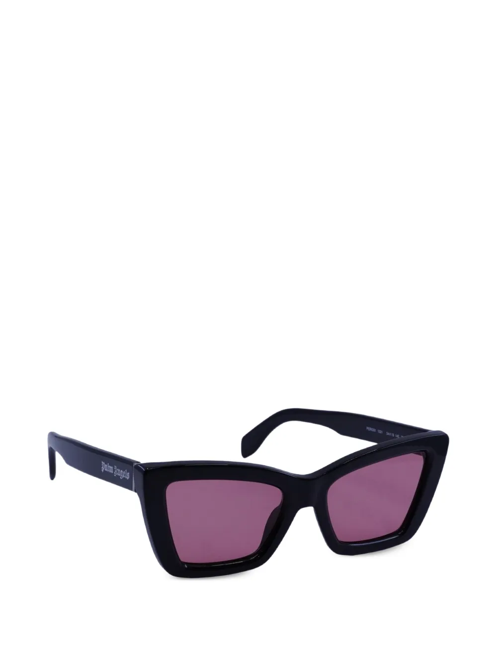 Palm Angels Eyewear Roseville zonnebril met cat-eye montuur Zwart