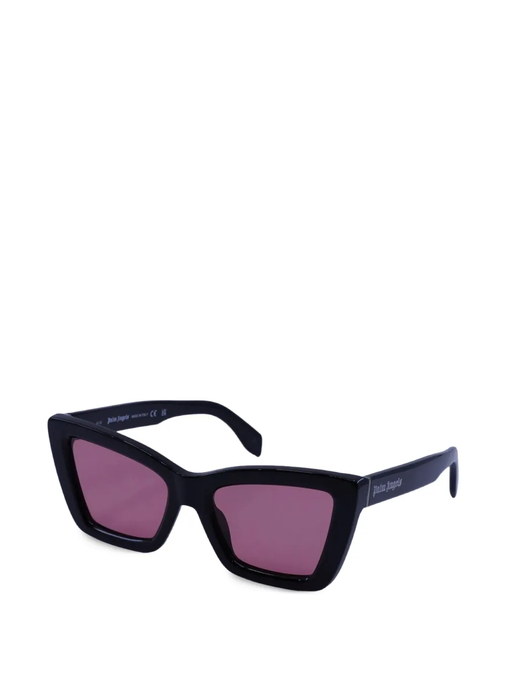 Palm Angels Eyewear Roseville zonnebril met cat-eye montuur Zwart