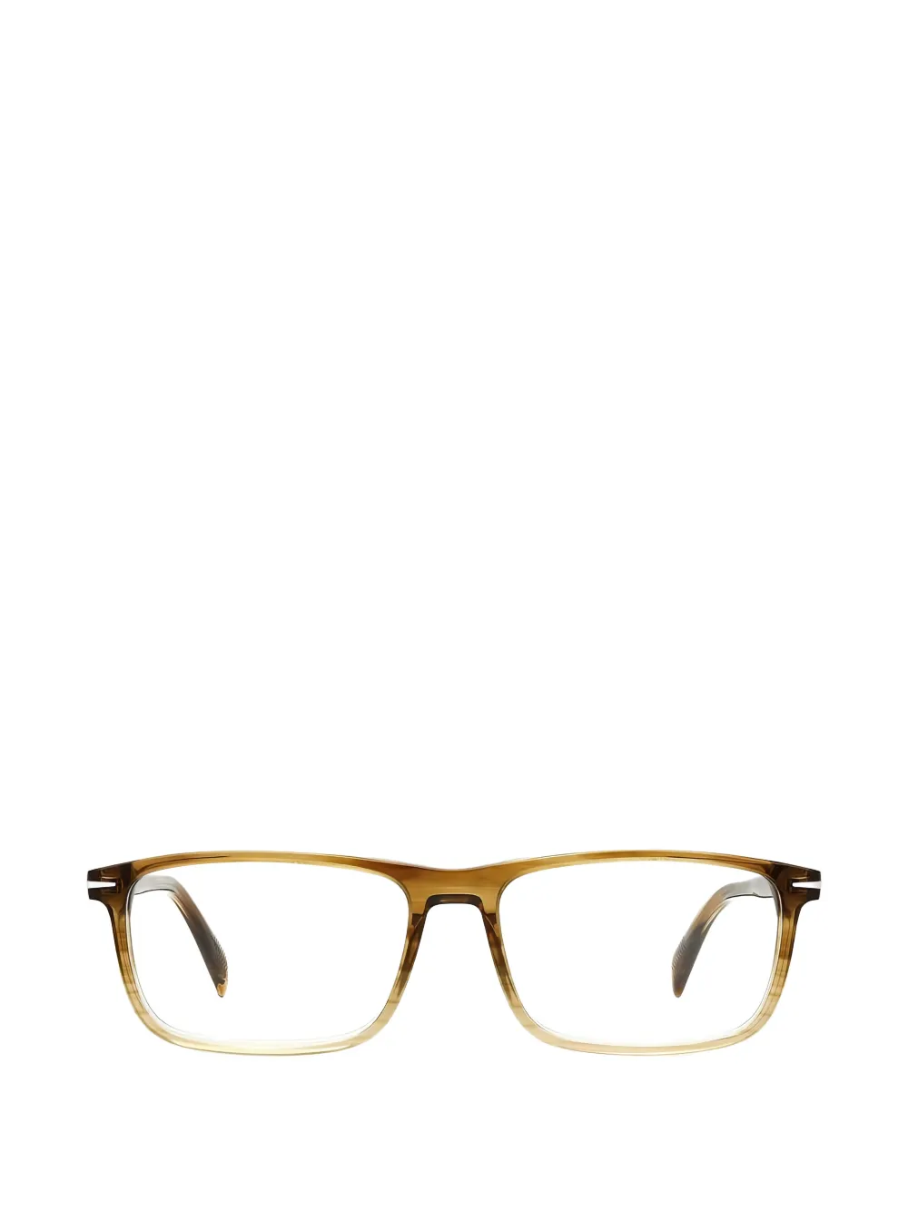 David Beckham Eyewear Rectangle-frame Glasses In Gold