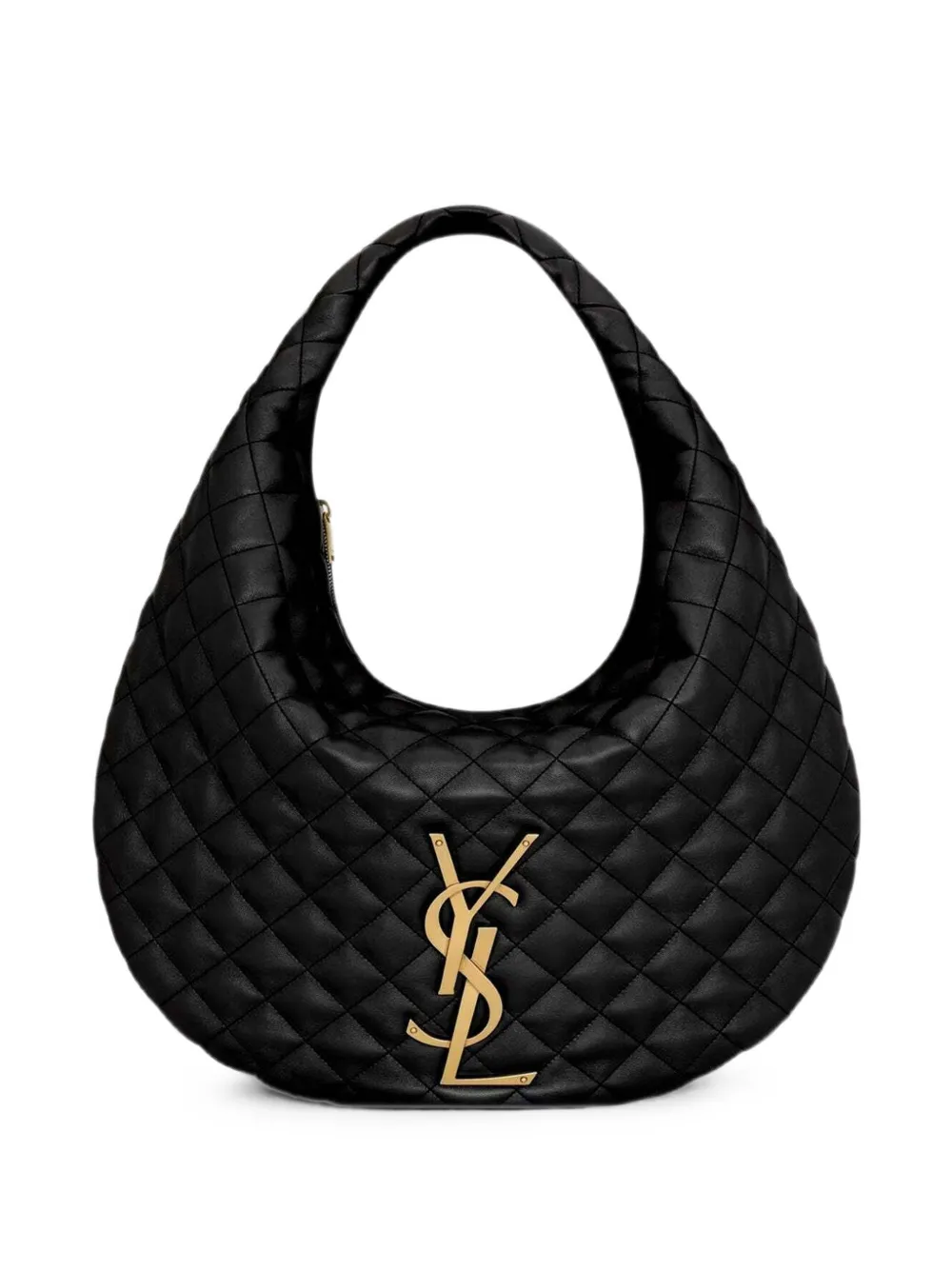 Saint Laurent Icare quilted leather shoulder bag - Black