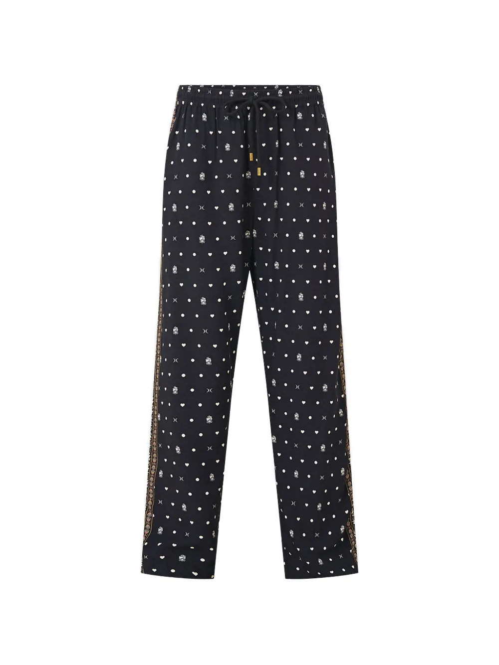 Camilla Flamenco Folklore Lounge printed drawstring trousers - Blu