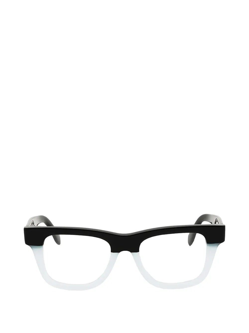 Palm Angels Eyewear Two-tone Square-frame Glasses In Multi