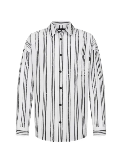 Juun.J vertical-stripe shirt