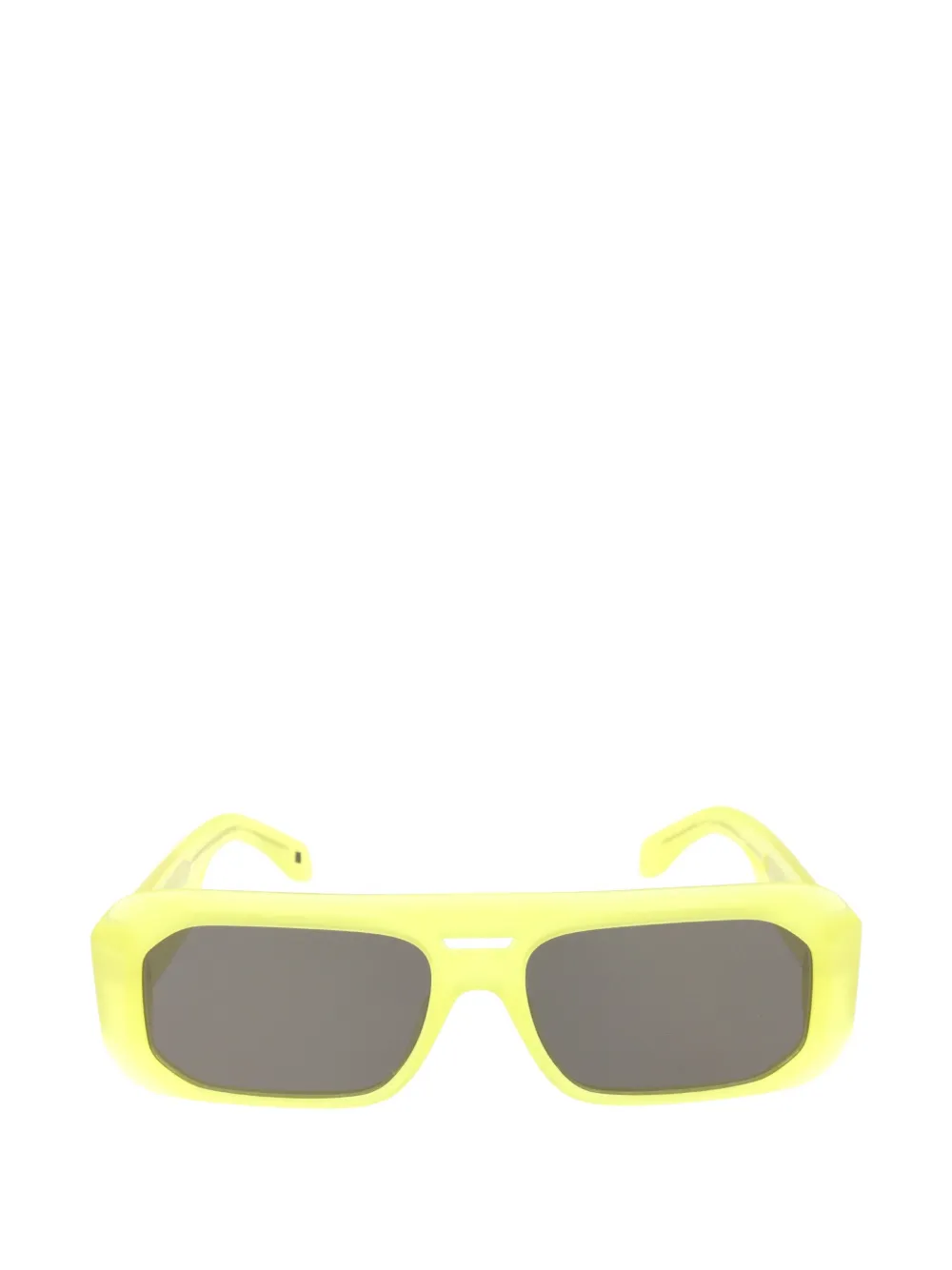 Palm Angels Eyewear Willow rectangle-frame sunglasses - Giallo