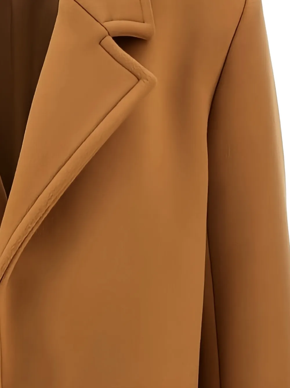 Saint Laurent Jack met gekerfde revers Bruin