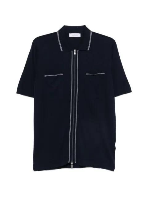 Gran Sasso zip-fastening knitted shirt