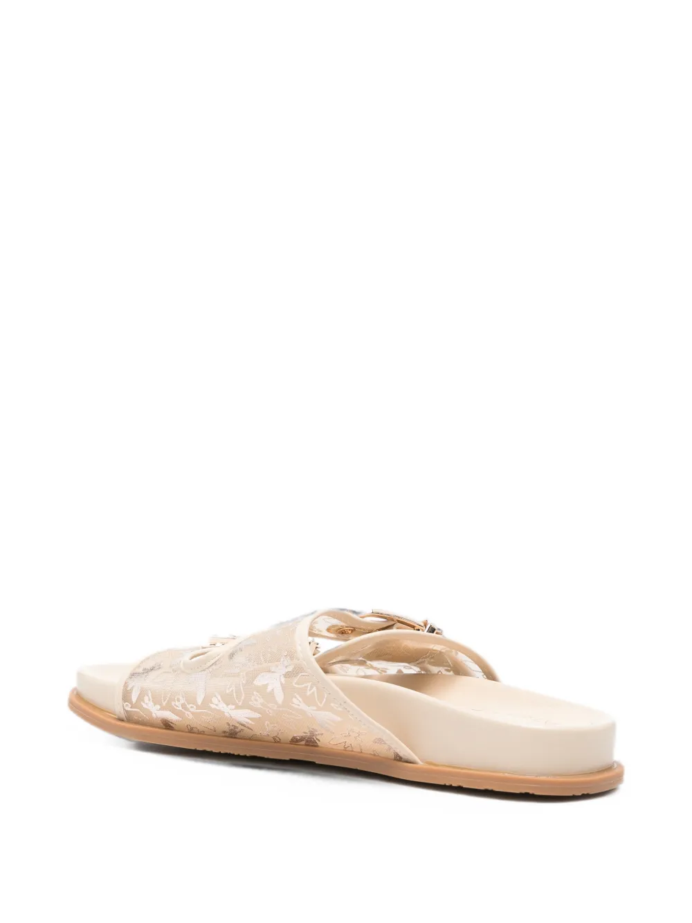 Patrizia Pepe girl Sandalen met Fly-patroon Wit