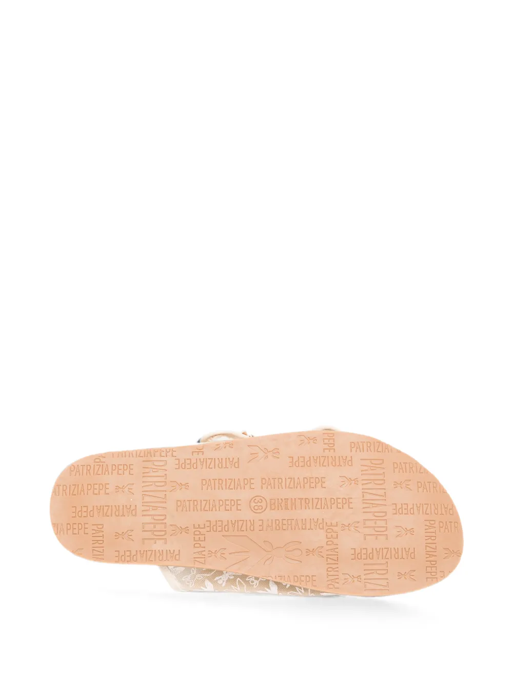 Patrizia Pepe girl Sandalen met Fly-patroon Wit