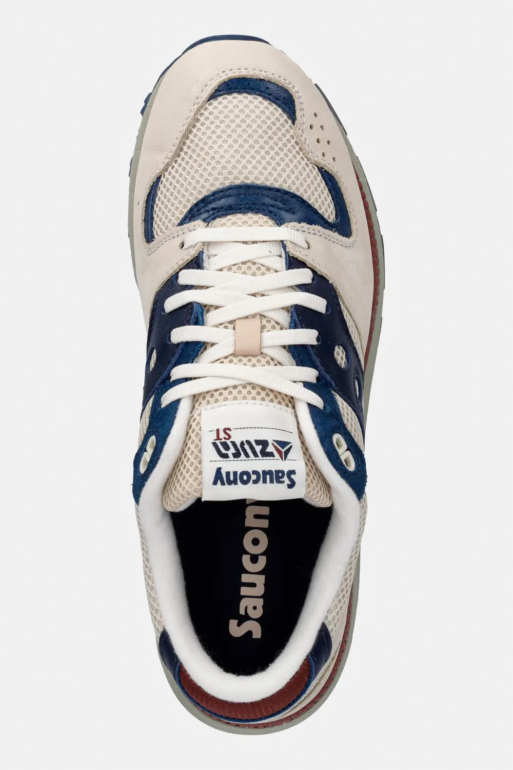 Saucony Azura panelled leather sneakers Beige