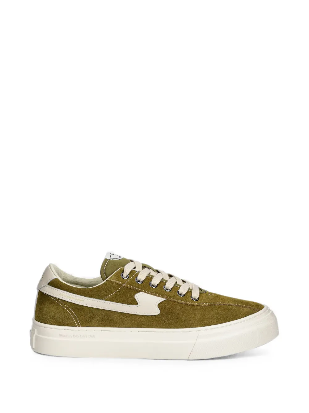 Stepney Workers Club S-Strike suede panelled sneakers