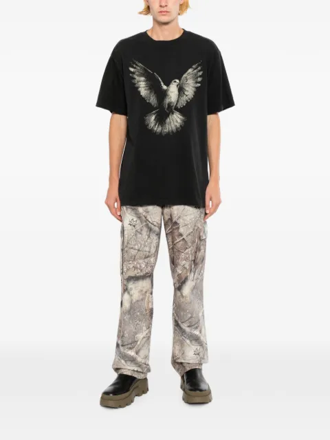 Melt dove printed T-shirt