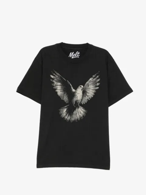 Melt dove printed T-shirt