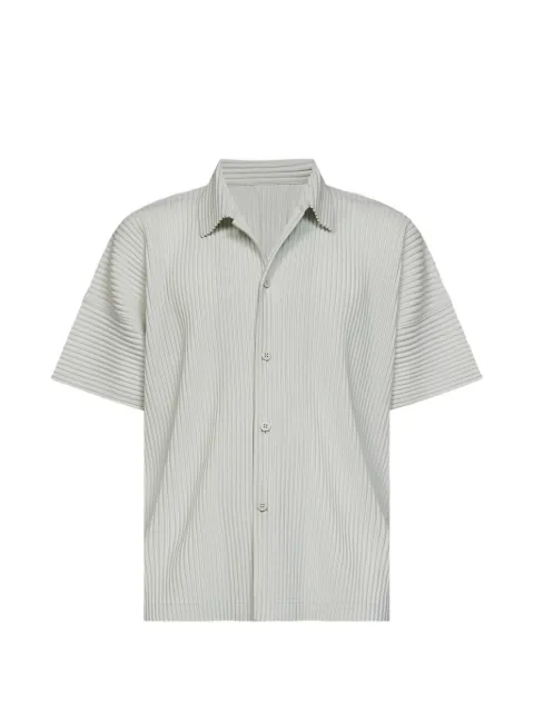 Homme Plissé Issey Miyake pleated short-sleeve shirt