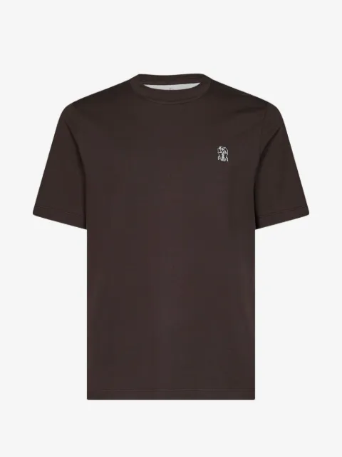 Brunello Cucinelli logo-print T-shirt
