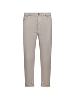 Brunello Cucinelli garment-dyed Comfort Lightweight Denim