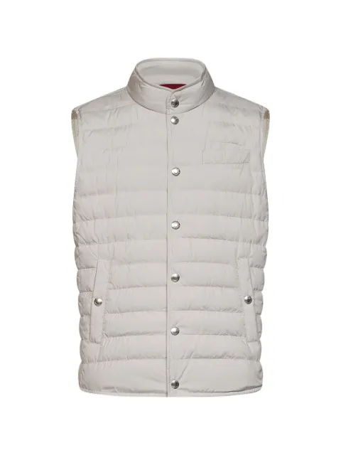 Brunello Cucinelli quilted padded gilet