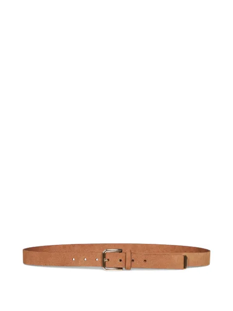 Brunello Cucinelli leather buckle-fastening belt