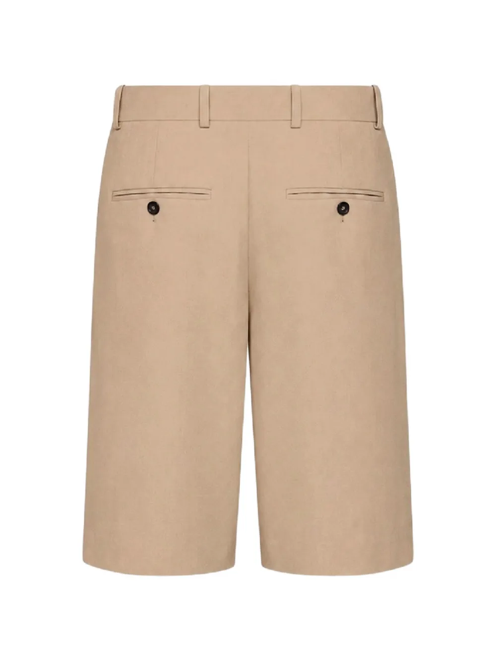 TOTEME Geplooide shorts Beige