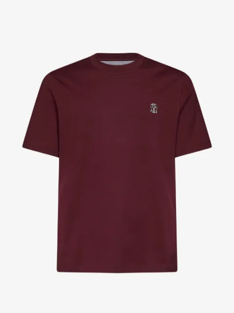 Brunello Cucinelli Solomeo crest T-shirt