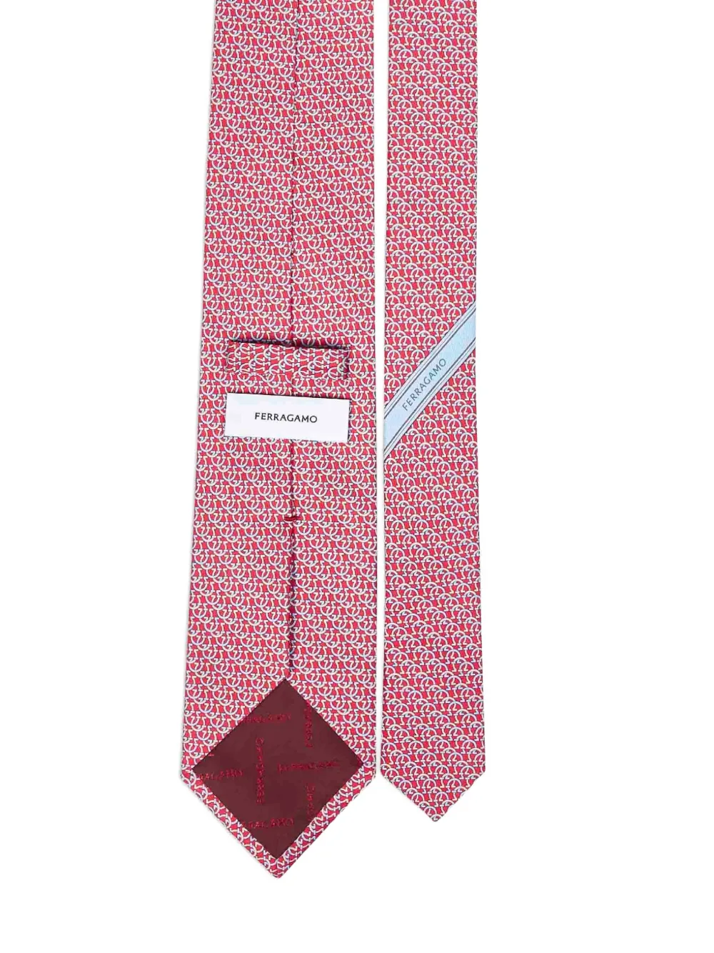 Ferragamo Zijden stropdas Rood
