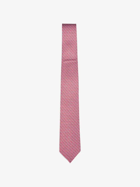 Ferragamo Gancini silk tie