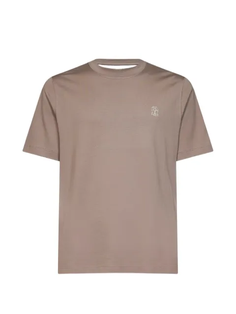 Brunello Cucinelli Solomeo crest T-shirt