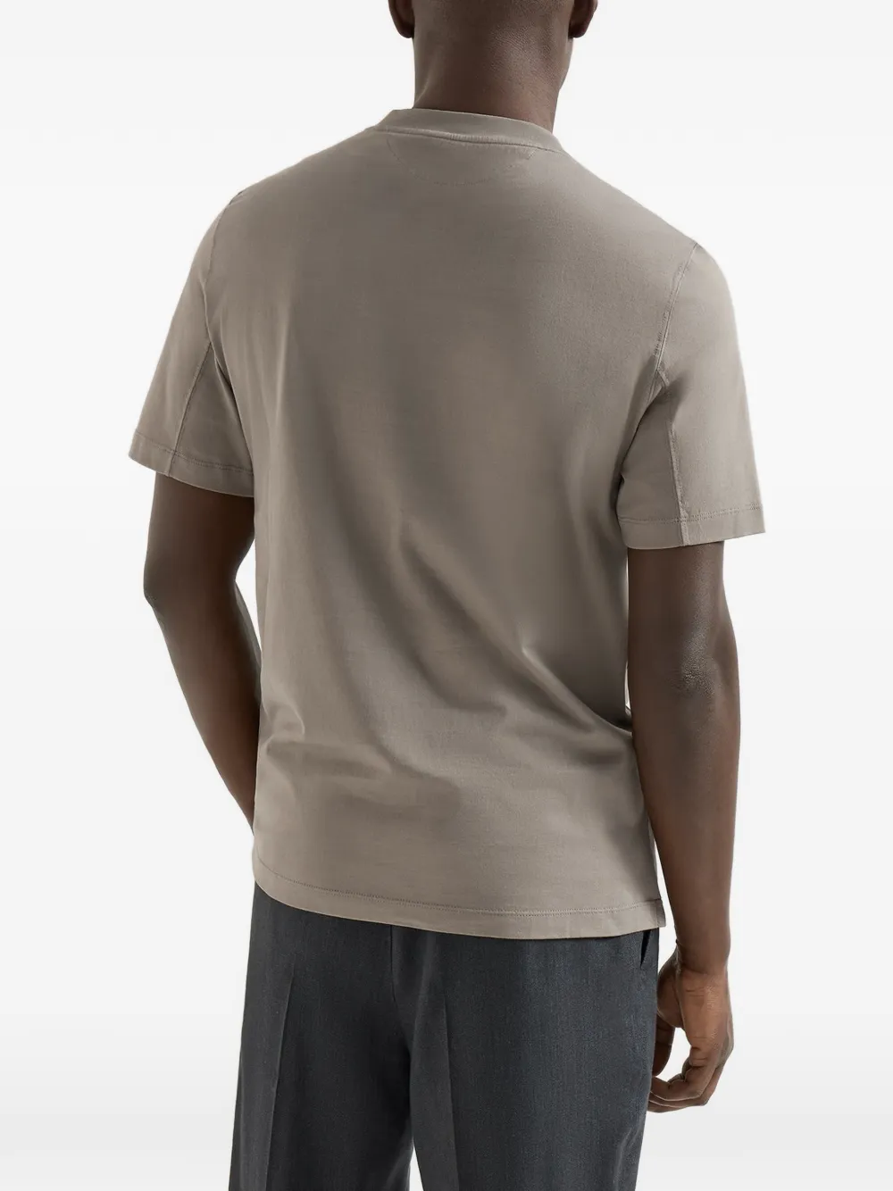 Brunello Cucinelli Solomeo T-shirt Bruin