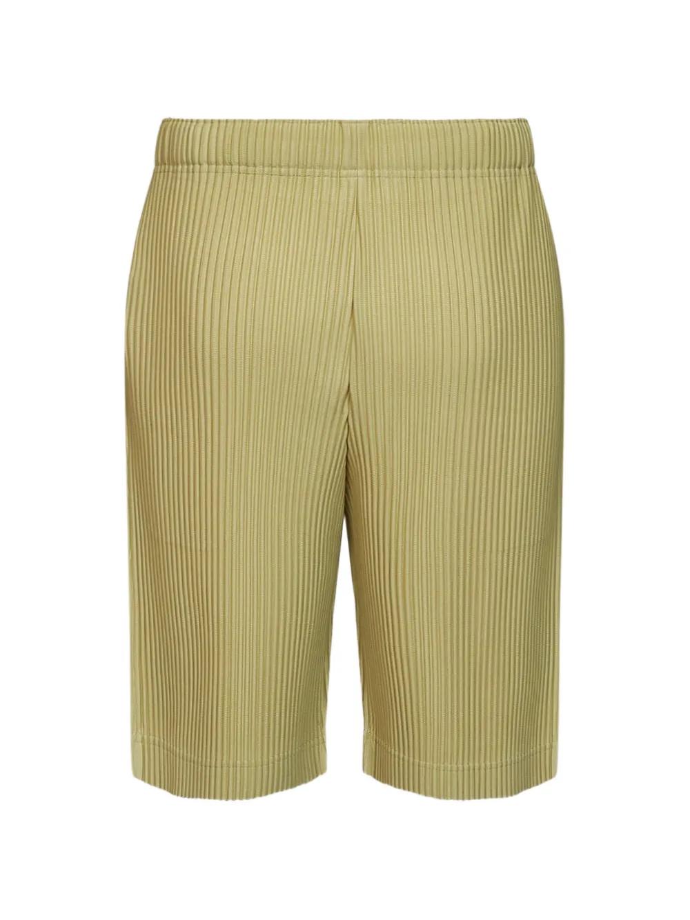 Homme Plissé Issey Miyake Geplooide shorts Groen