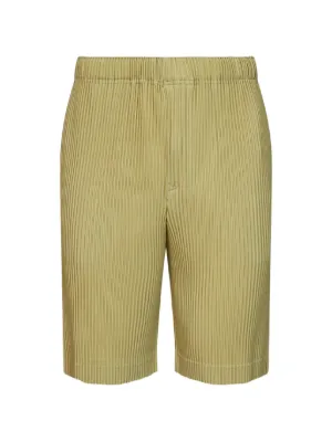 Homme Plissé Issey Miyake プリーツ ショートパンツ | ピンク