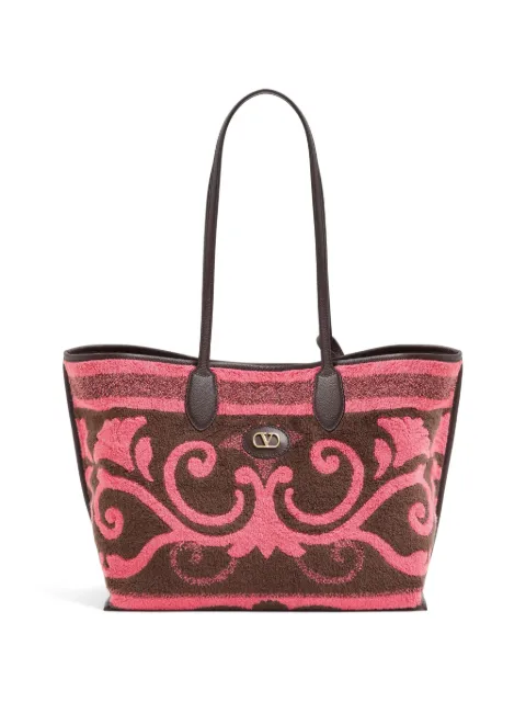 Valentino Garavani medium shopping bag in terry cloth