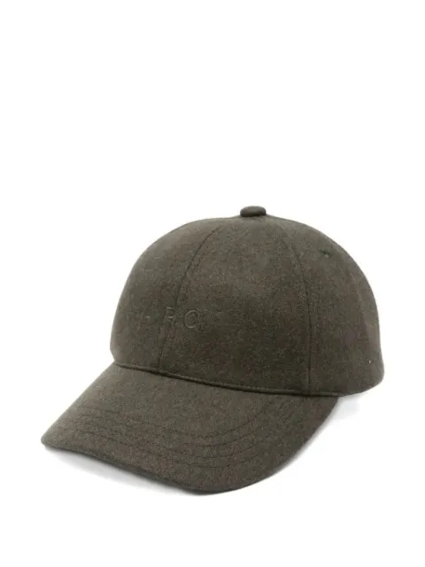 A.P.C. logo-embroidered felt cap