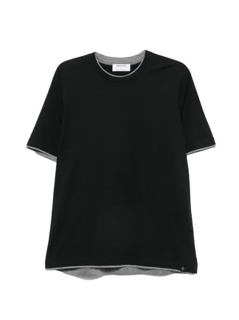 Gran Sasso layered-effect cotton T-shirt