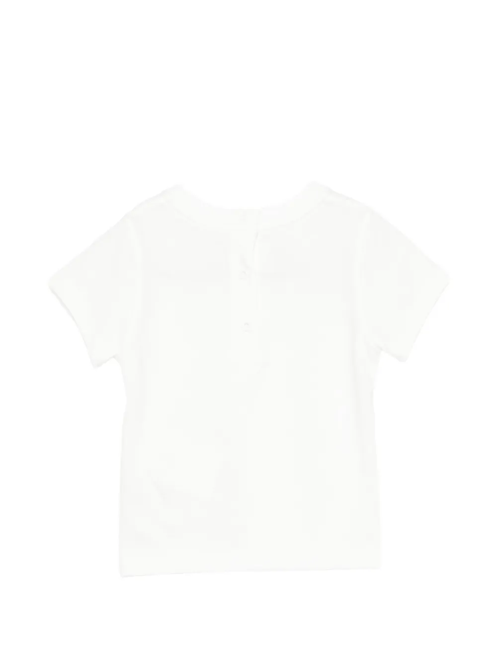 Fendi Kids T-shirt met vlinder-patroon Wit