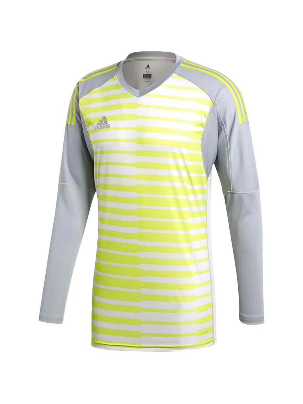 adidas striped long-sleeve T-shirt - Bianco